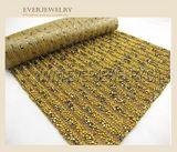 Fancy Hot Fix Mesh with Metal Ball, Rhinestone