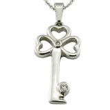 Stainless Steel Key Charm Fashion Pendant Key Charm