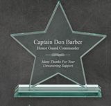 Hot Sellingstar Glass Trophy