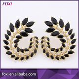 Wholesale Brass Zirconia Copper Jewelry Stud Earrings for Women