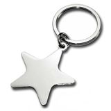 Customized Regular Star Complanate Metal Keychain (XS-CM018)