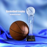 Best Quality Fashion Competition Football Crystal Trophy for Match Honor