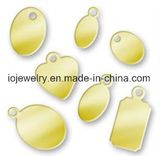 Engraved Stainless Steel Message Pendant Jewelry