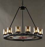Round High Quality Decoration Metal Creative Bar Shop Chandelier