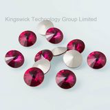 High Quality Crystal Round Rivoli Glass Rhinestone Point Back