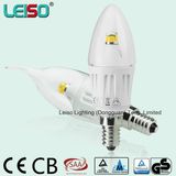 4W 330 Degree CREE Chip 3D COB Candle LED Light (LS-B304)