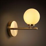 Metal Glass Wall Lamp (WHW-911)