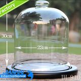 High Flint Glass Bottle Glass Dust Cover