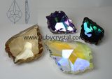 Crystal Chandelier Parts Maple Leaf Shape Drop Pendant