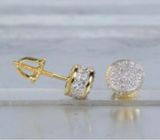 Fashion 925 Sterling Silver Earring Stud with CZ