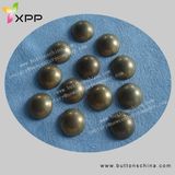 Fashion Round Hotfix Stud Anti Brass Color