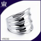 Yr030 High Polished Wide Ring for Man