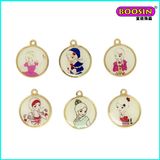 Manufacturer Custom Made Photo Enamel Bracelet Jewelry Charm