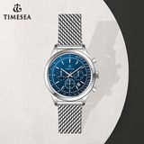 Classic Stainless Steel Custom OEM Men Gift Watch Mesh Watch72600
