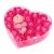 Ordinary Heart-Shaped Acrylic Flower Box Gift Box