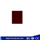 Decorative Coated Art Mirror/ Maroon Df -1