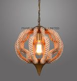 Modern Bedside Rope Bar Decorative Chandelier for Home or Hotel