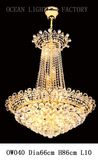 Italian Crystal Golden Lamp Ow040