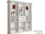 Oppein High Quality Euro White Wooden Decorative Cabinet (ZS11110)