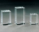 Blank Crystal Glass Block Cube