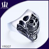 Yr007 Skeleton Head Ring