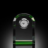 Green Tekno Crystal Clock (#5013)