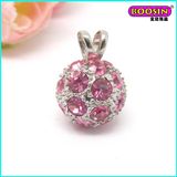 Cheap Alloy Wholesale Custom Crystal Necklace Pendant