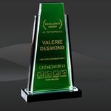 Green Palms Crystal Award (T-WPAM611)