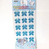 Butterfly Acrylic Crystal Diamond Stickers (sti078)