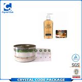 Recyclable Best Price Plastic Shampoo Label Sticker