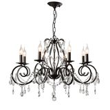 Modern Crystal Pendant Lighting LED Crystal Chandelier