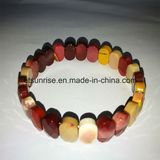 Natural Crystal Faceted Beaded Bracelet