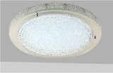 Modern 18W LED Chrome and Crystal Ceiling Lamp (LED-15111)