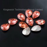 Crystal Pointback Teardrop Fancy Stone