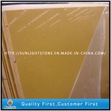 Artificial Yellow Quartz Stones for Kitchen Countertop