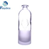 500ml Clear Round Frosted Vodka Glass Bottle