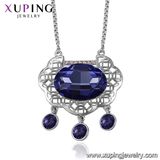 Necklace-00294 Xuping Fashion American Women Statement Necklace Made with Crystals From Swarovski