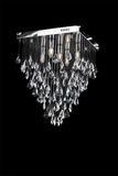 High Class Suqre Modern LED Crystal ceiling Light
