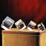 Crystal Glass Blank 3D Laser Engraving Cube for Art