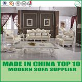 Living Room Royal Button Tufted Leather Sofa Set