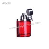 3.4FL. Oz Cool Zippo Shaped Red Colour Coating Glass Perfume Bottle