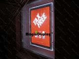 Window Hanging Advertising Frameless Board