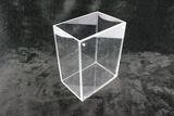 Acrylic Vase with Photo Frame / Acrylic Photo One Side or Four Sides Frame Vase