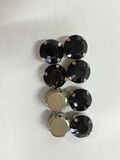 Glass Round Pointed Rhinestone with Claw