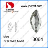 S Shape Rhinestone Jewelry Beads for Sewing Cloth (DZ-3064)