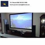 HD Fiberglass Film Frame Screen Projection Screen for Home Cinema