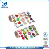 Custom Printing Adhesive Rolled Cartoon Label Sticker