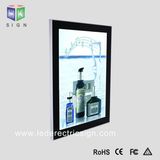 Magnetic Picture Frame Advertising Display LED Light Box with Aluminum