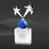 Blue Crystal Globe Star Block (DMC-DCS397)