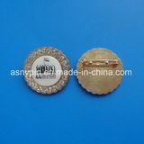 Metal Round Crystal UAE National Day Bedged with Printing Logo